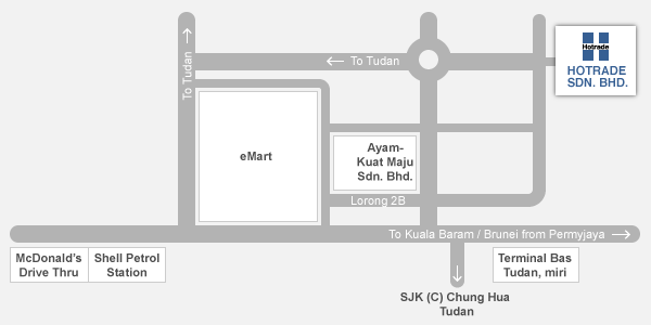 Hotrade Sdn Bhd Location Map