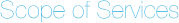 Scope of Services